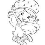 Moranguinho para colorir