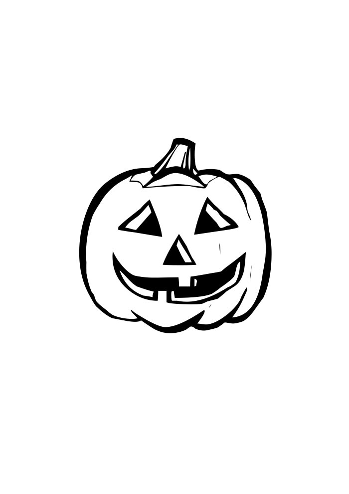 26 Desenhos de Halloween fofos para imprimir e colorir