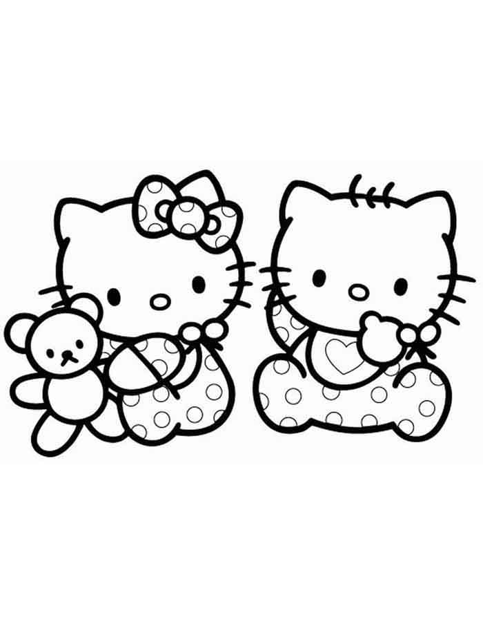 Hello Kitty como desenhar e colorir 