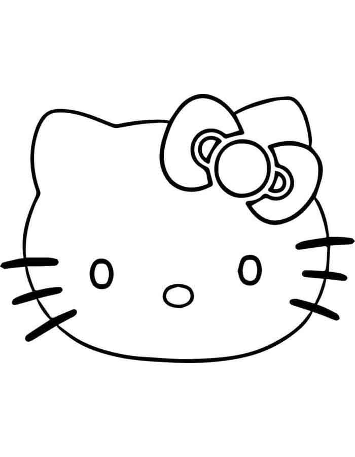 94 Hello Kitty para colorir - Só desenhos para Colorir